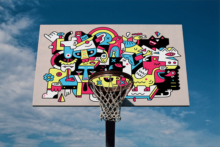 Basketball - Mister Phil Illustration